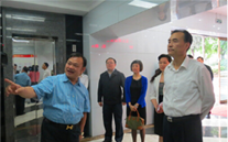 重庆市市委常委、统战部部长刘光磊来欧博abg官网集团视察调研